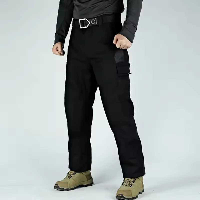 MultiPocket Mens Tactical Casual Pants Cargo Pants Outdoor Hiking Trousers WearResistant Training Overalls J251203
