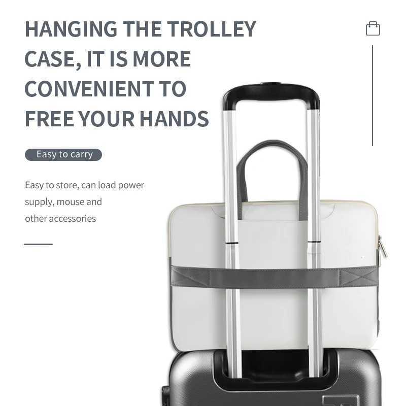 Laptop Bag Sleeve Handle Bag13 14 15 17inch Cartoon Dog Waterproof Shockproof Case Graffiti Laptop Backpack Messenger Bag CaseW251015