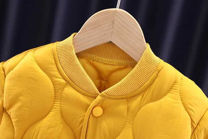 New Children Boys Girls Parkas Winter Jacket Kids Warm Thicken Velvet Hooded Baby Coats Causal Toddler OuterwearT251016