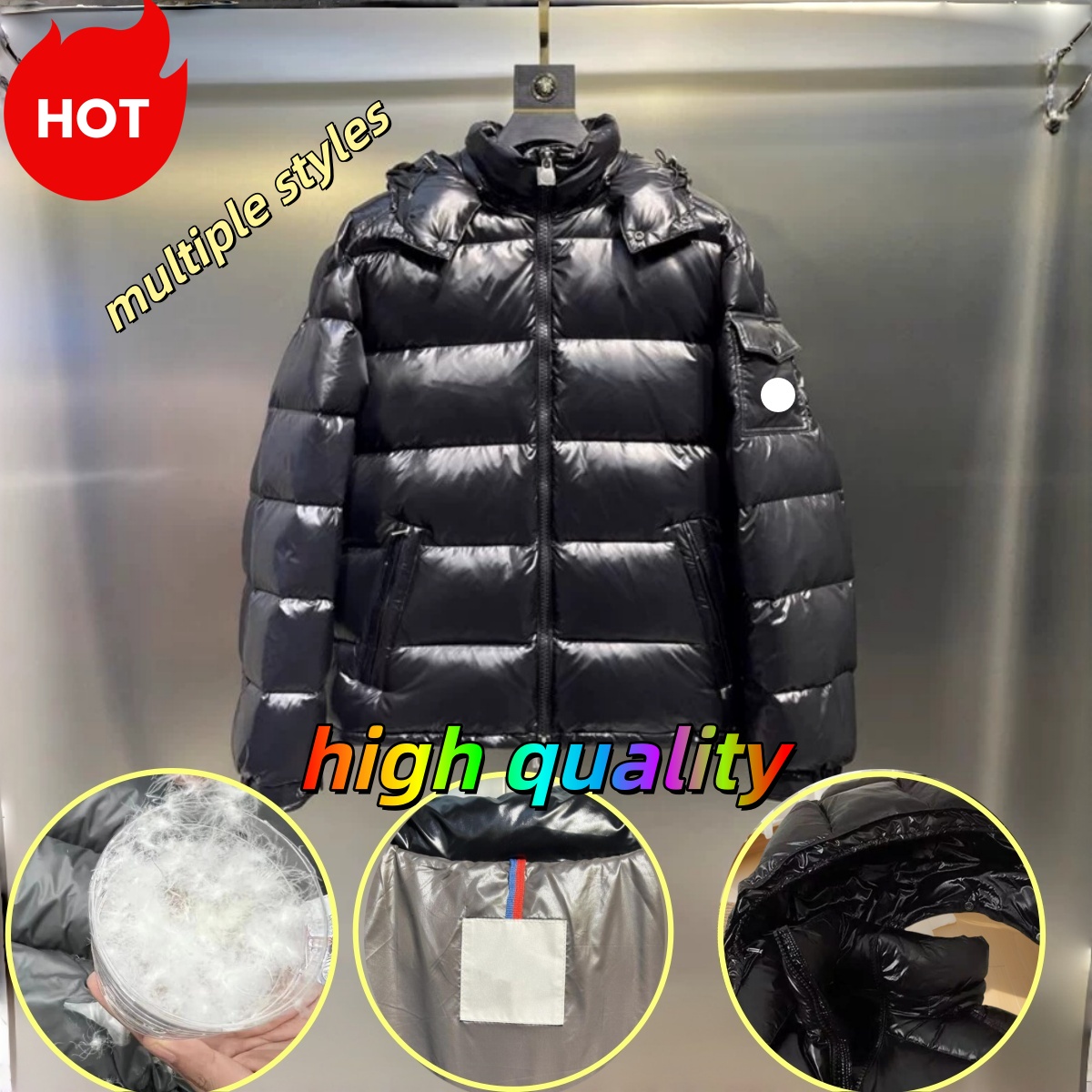 Winter puffer jacket men down jackets designer coat black gilet mens warm windproof thicken doudoune luxe casual gillet designer puffer jacket women outerwear dh08