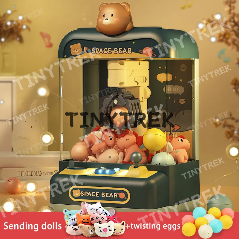 Novelty Games Children's Mini Claw Small Clip Doll Hine Home Version Candy Dwe76 Twisted Egg Ball For Men And Girls 230802