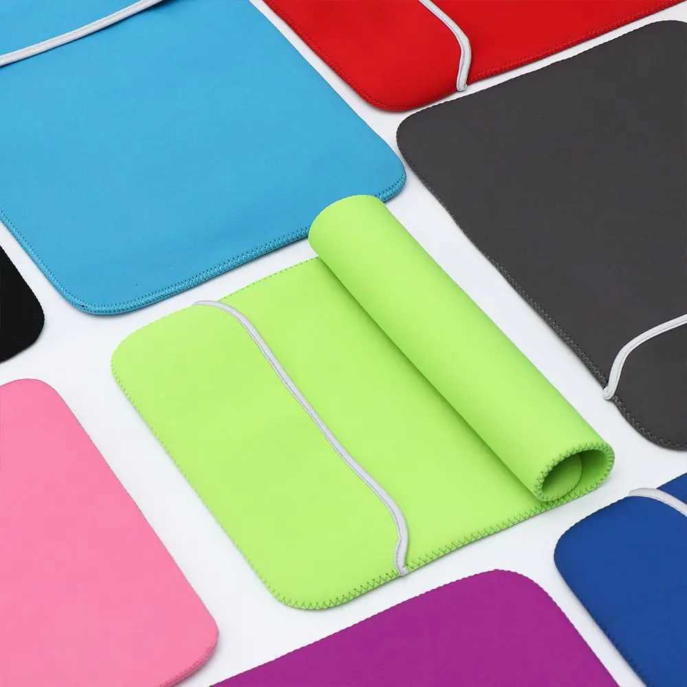 Cotton Fabric Soft Waterproof Sleeve Case Cover Notebook Pouch Briefcase Laptop Bag For Lenovo HP Dell Asus 11 13 14 15 17 inchW251015