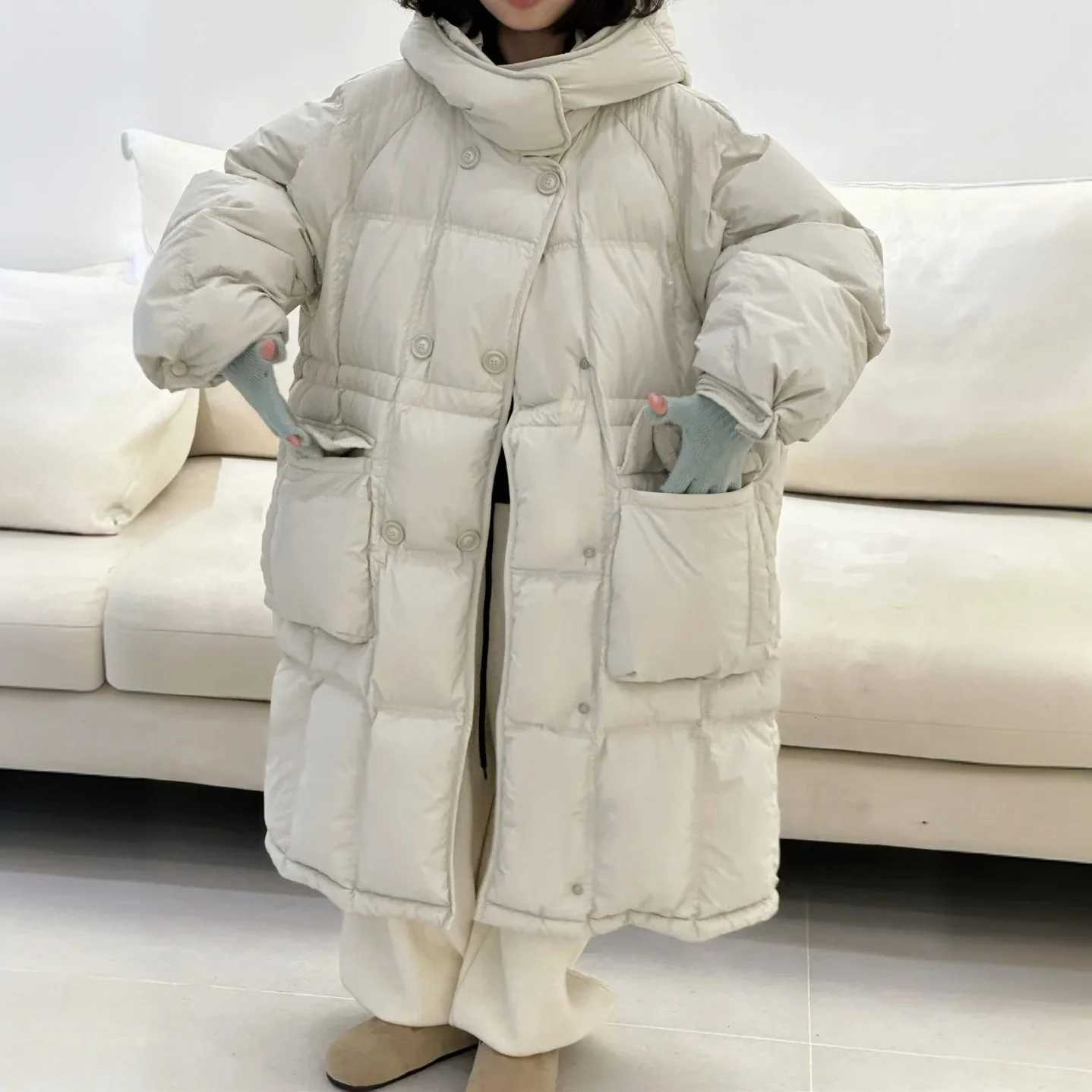 2025 Childrens Down Cotton Medium and Long Cottonpadded Coldproof JacketT251016