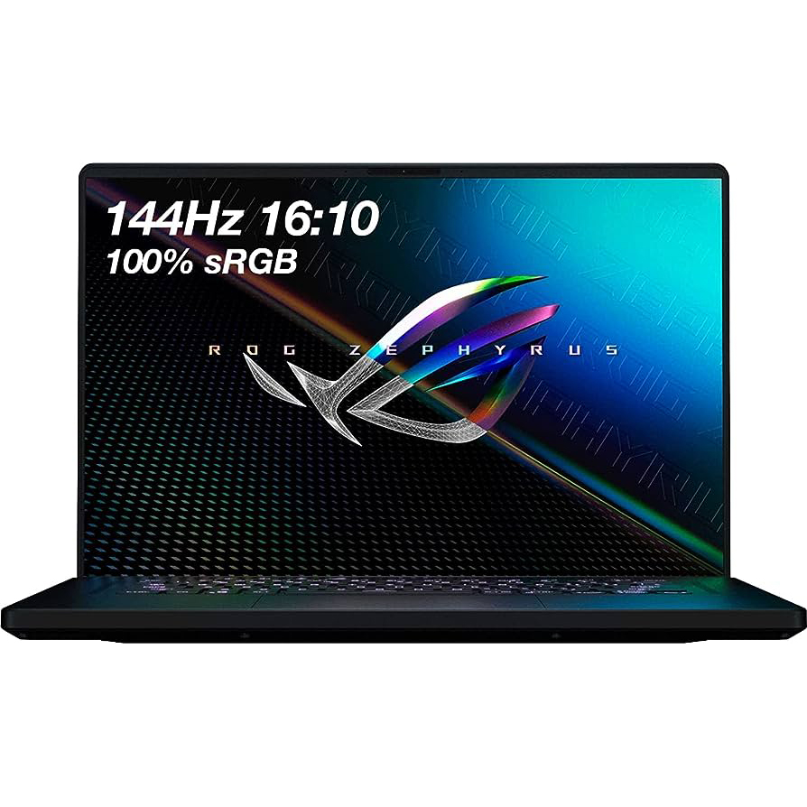 ASUS ROG Zephyrus M16 16" Intel Core i7-11800H 11th Gen, 6GB RTX 3060 Graphics, 16GB RAM 1TB SSD Gaming Laptop Black(USED 90% New)