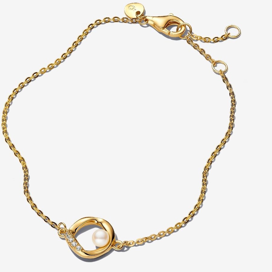 Fashion Women Men Silver Gold Stainless Steel Copper Red Rose Flower White Pearl Heart Chain Snake Bracelets Jewelry Gift