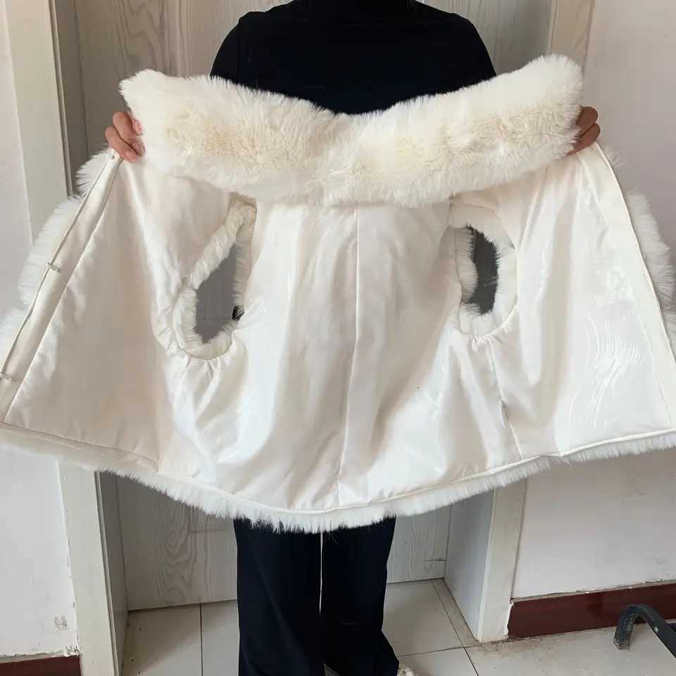 Womens faux fur vest short plus stand collar fashion autumnwinter women fur vest fluffy artificial fur jacket W251016