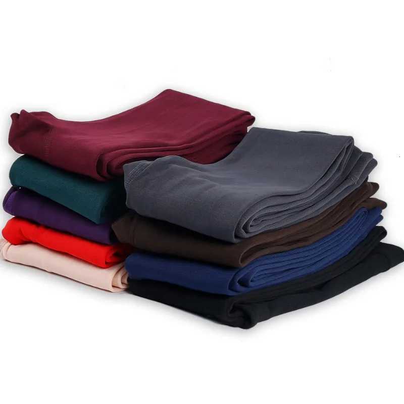 Plush Lined Leggings Women Thick Soft Velvet Warm Pantyhose Girls Elastic Thermal Pants Multicolor Outdoor High Waist TightsT251016
