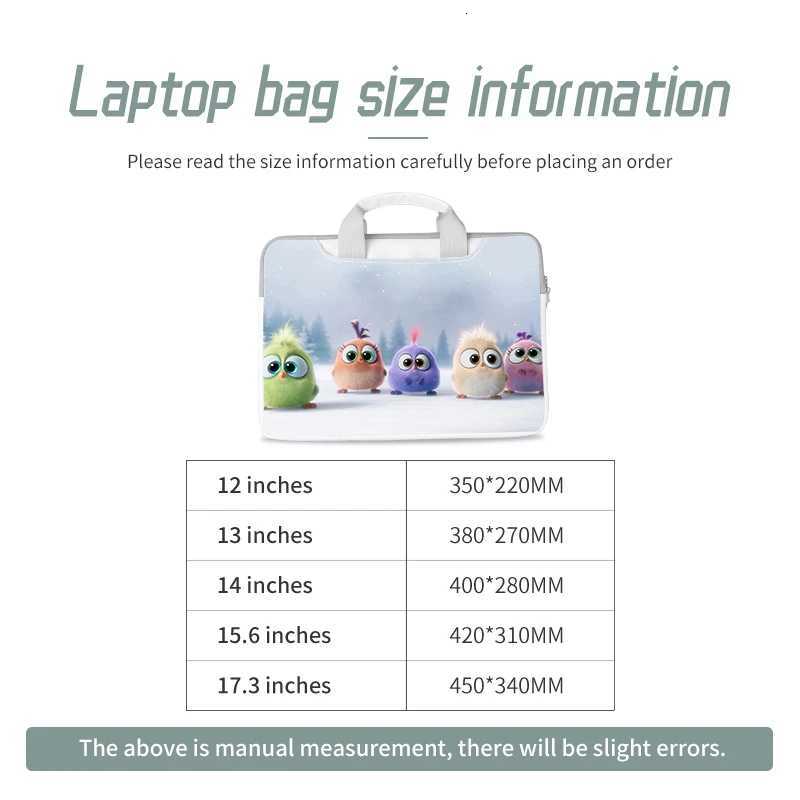 Laptop Bag Laptop Case Multi Size 12 13 14 15 17 inch Cartoon Bag Computer Waterproof Hand Bag for MacbookHPLenovo AcerAsusW251015