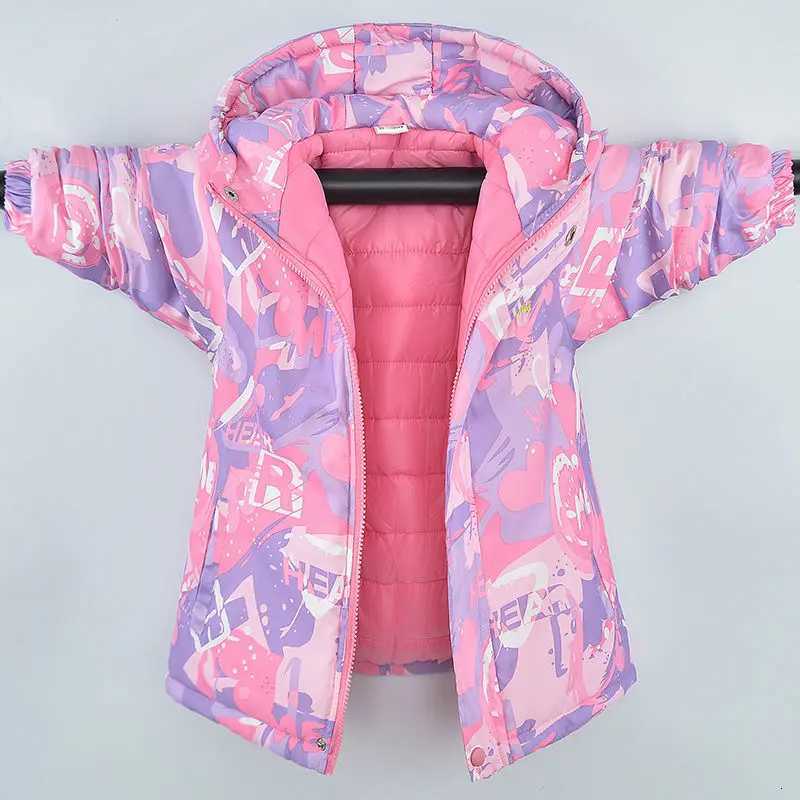 Children Spring Autumn Jacket Girls Thick Coat Winter Clothing Kids Ski Suits Snow Suits TZ118T251016