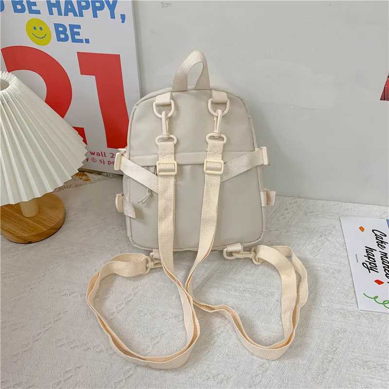 The new Korean version of the mini backpack woman bag cute campus casual shoulder bag parentchild multipurpose backpack BolsaT251016