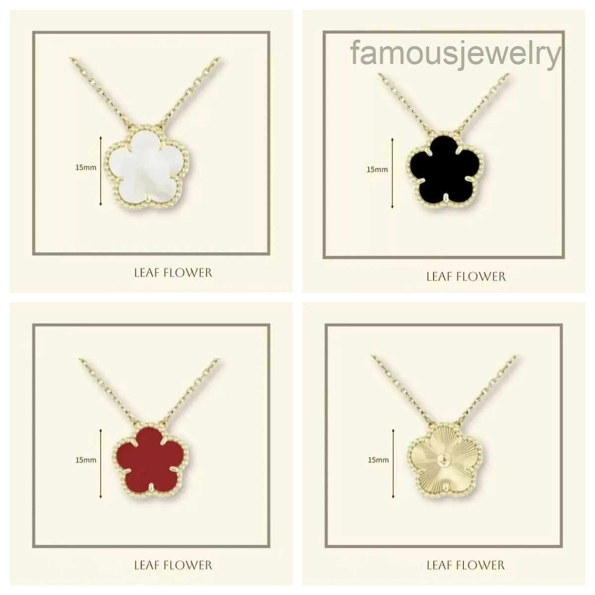 Clover Necklace Pendant Pearl Mother Plated for Womens Girl Valentines Mothers Day Engagement designer Jewelry Gift High quality version gold necklace RN