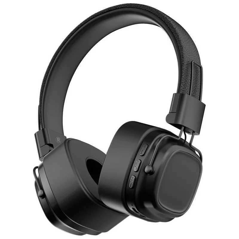 Poyatu Retro Wireless Headphone Stereo Classic Open Hifi Onear Earphones Portable Lightweight Headset Z251015