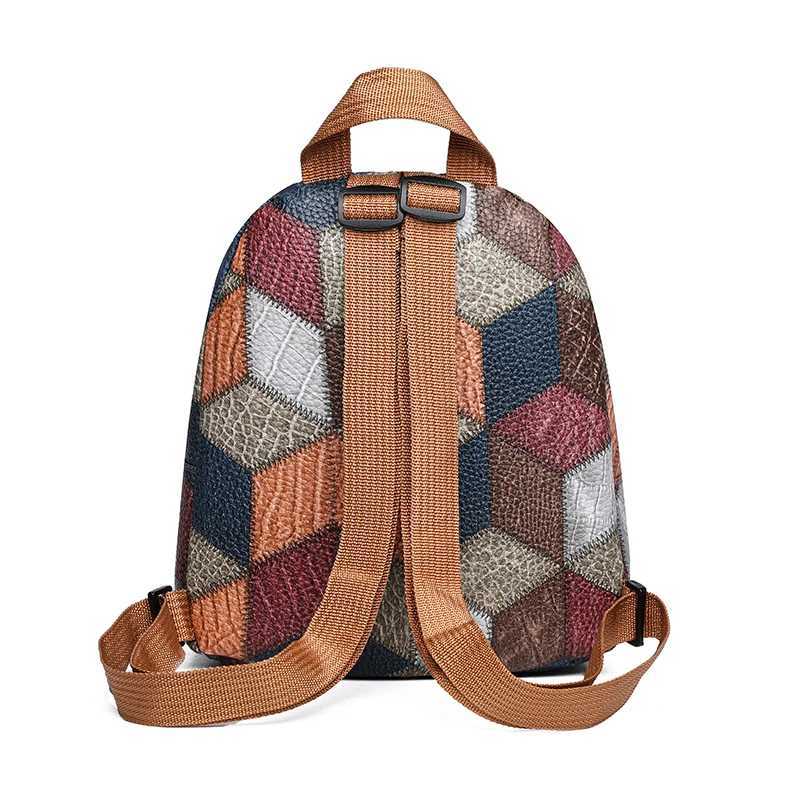 Neutral color backpack for men and women suitable for travel school outings and schoolbags for studentsT251016