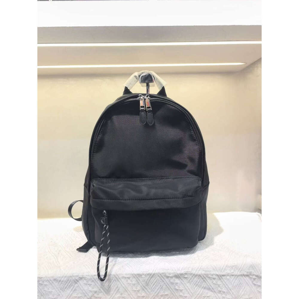 Casual Letter Print Backpack College Student Unisex Large Capacity Double Shoulder Bag Breathable And Comfortable B5