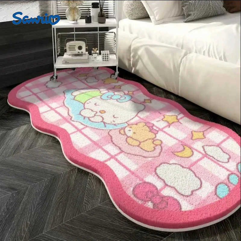 Sanrio Hello Kitty Bedroom Window Stainresistant Carpet Home Living Room Sofa Nonslip Mat Cloakroom Mat L251016