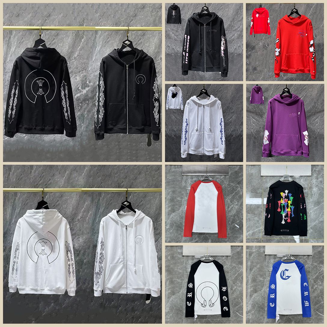 Chrome hoodieFashion Designer mens hoodies sweatshirts hip hop hoodie woman Jacket pullover hooded longsleeve cardigan Loose man hoody clothing casual Hoodie