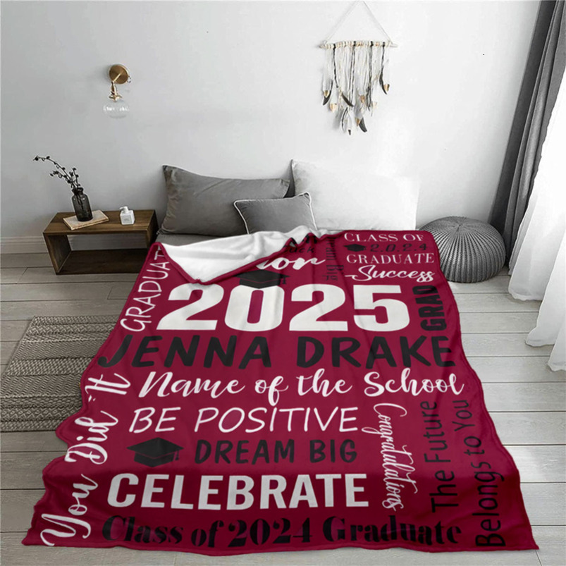Facecloth blanket customized blanket love affection message thickened digital printing warm fleece