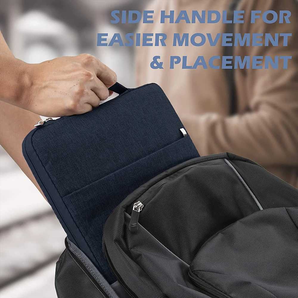 133Laptop Sleeve Case for MacBook M2 M1 Air136 Air133 MacBook Pro13 14 15 16 with Handle Pocket Briefcase Waterproof HandBagW251015