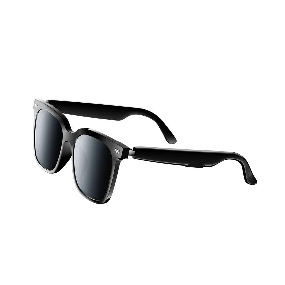 CHABAIDAO Yj01 Smart Glasses, AI With Speaker, Featuring Built-In Open-Ear Dual Stereo Microphone And Speakers Voice Control, Unisex Grey Lens Glasses