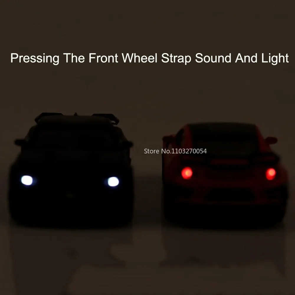 1:32 Camaro Alloy Toy Diecast Car Model Rubber Tire Simulation Interior Pull Back Sound Light Toy Vehicles Decorations Boy Gifts T251016