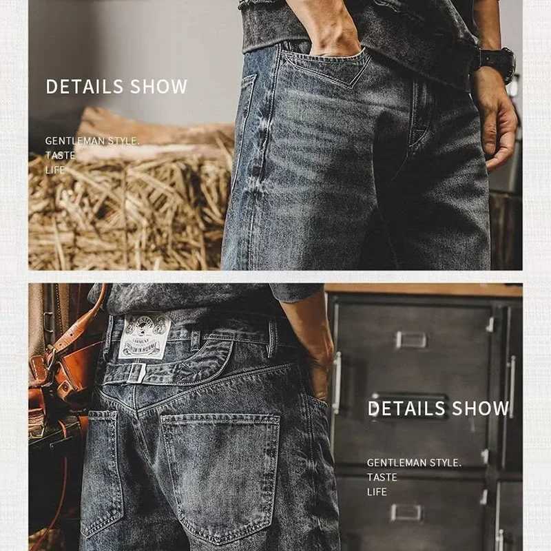 Spring Fall Mens Designer Brand Straight Leg Denim Pants High Quality Versatile Blue Trousers Fashion Cool Outside Party Jeans J251016