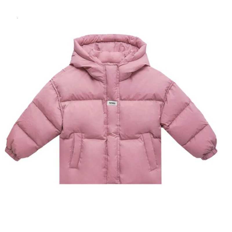 Girls Childrens Winter Clothing 90 White Duck Down Short Autumn Winter Clothes Childrens ThreeProof Thickened CoatT251016