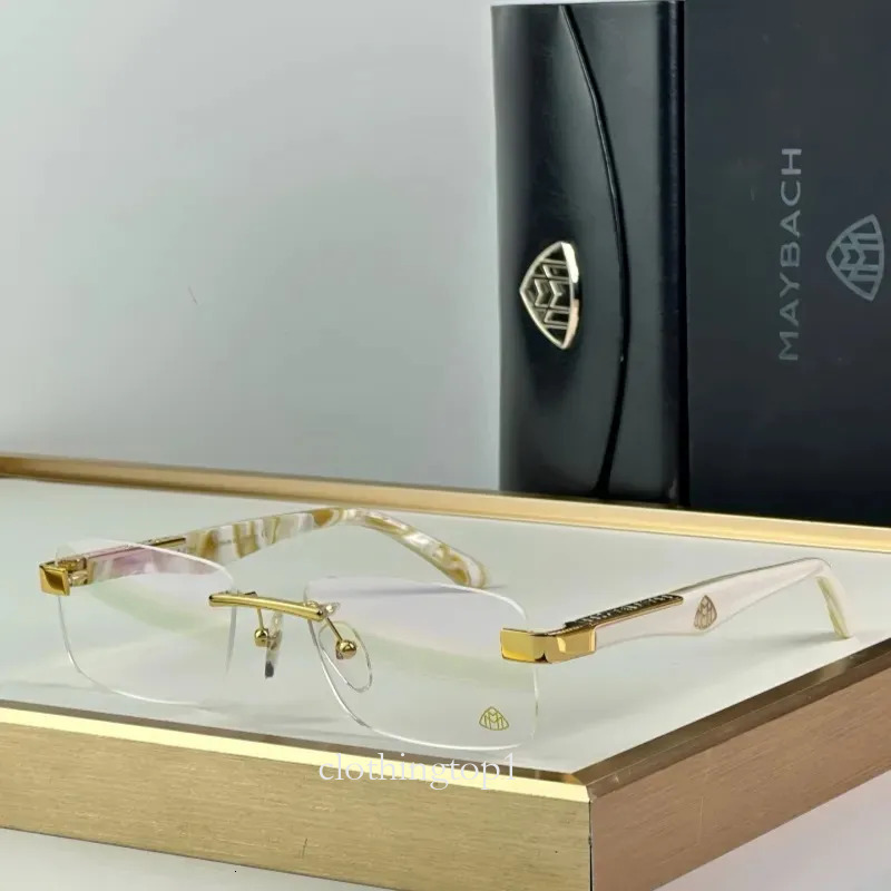 Maybach Sunglasses Fashion Casual TOP Quality Designer Sunglass Optical Glasses Multicolour Rimless Classic Sunglasses For Men Women With Box Size 56-18-140 51f