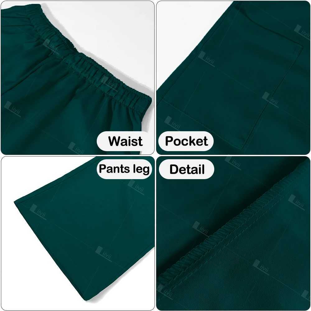 Doctor Nurse Accessories Hospital Surgical Clothes Medical Uniform Women Men Scrub Set Dental Clinic Clothes Beauty Spa Workwear X251016