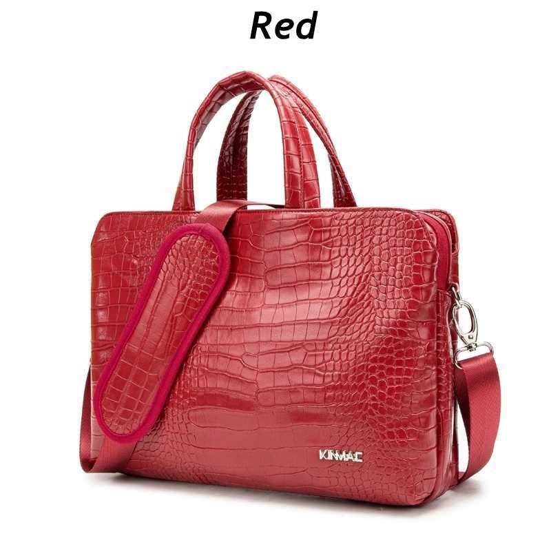 Brand Laptop Bag 131415415616 InchMessenger Handbag PU Leather Man Lady Women Computer Case For MacBook Notebook DropshipW251015