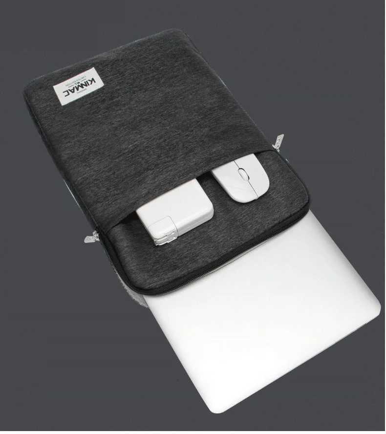 Kinmac Brand Laptop Bag 121331415415616 InchShockproof Lady Man Sleeve Case For MacBook Air Pro M1 Computer PC NotebookW251015
