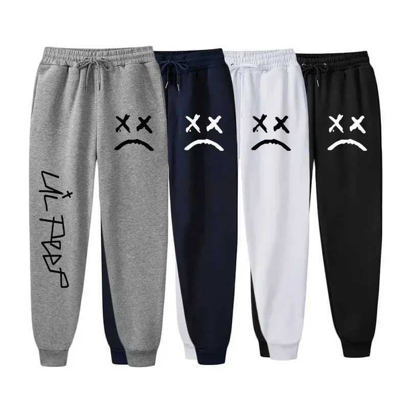 2024 New Running Jogging Pants Lil Peep Cry Baby Men Soft Bodybuilding Joggers Sweatpants Long Trousers Sport Training J251203