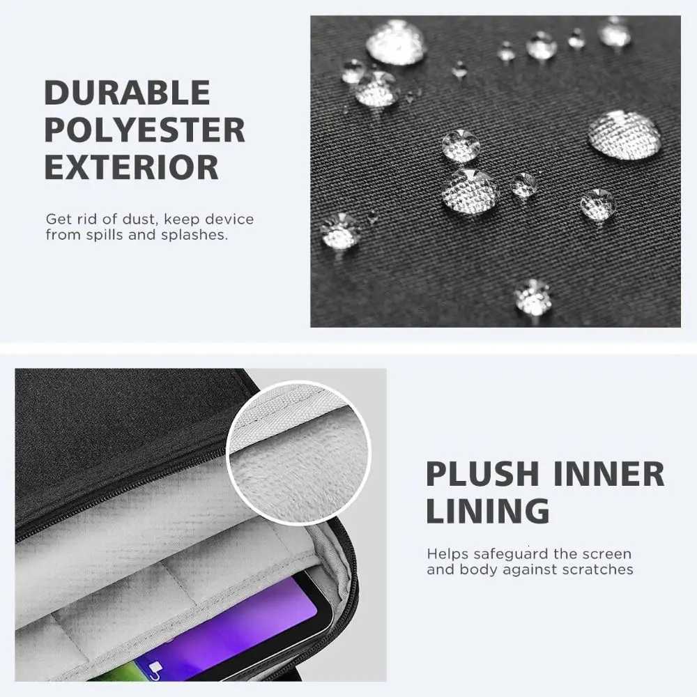 Universal 11133inch Tablet Sleeve Bag Large Capacity Shockproof Laptop Shoulder Bag Waterproof Multilayer Tablet Storage BagW251015