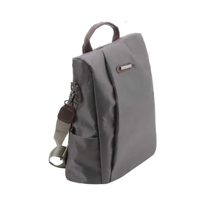 New Womens Multifunction Backpack Casual Solid Color School Bag For Girls Fashion Detachable Strap Travel Shoulder BagT251016