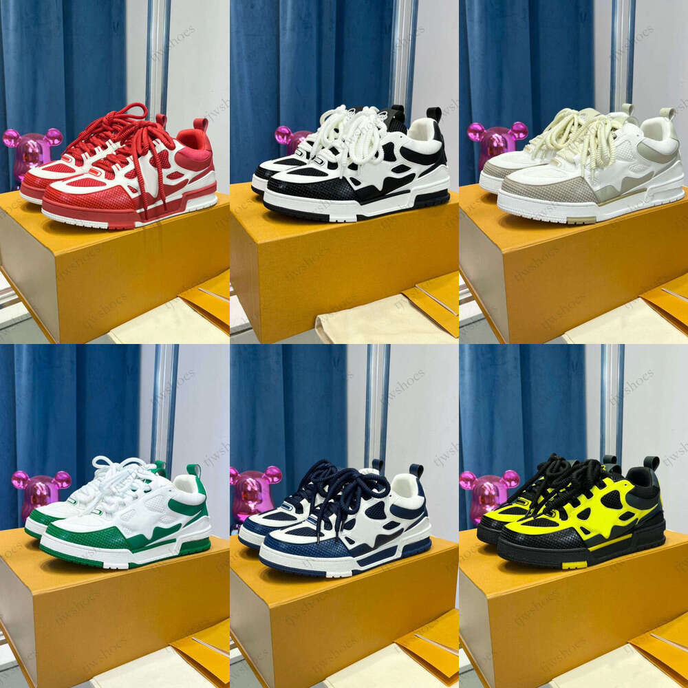 Top Skate designer sneakers mens trainers sneaker casual runner shoe outdoor ly leather flower skates shoes women fashion men 0