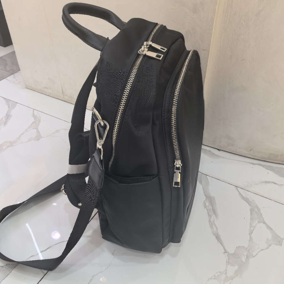 Pattern Women's Casual Waterproof Nylon Backpack College Student Bag Campus Style B5