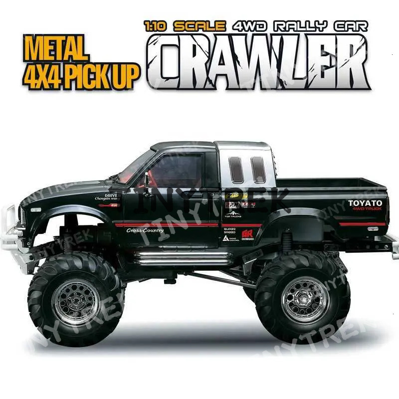 KIT HG P407 1/10 Pickup 4*4 Dwe76 RC Car Remote Control Crawler Chassis Axles Shaft Hub Outdoors Toys For Boys Gift Th05147 Z250508
