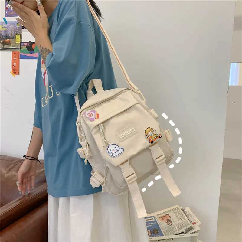 The new Korean version of the mini backpack woman bag cute campus casual shoulder bag parentchild multipurpose backpack BolsaT251016