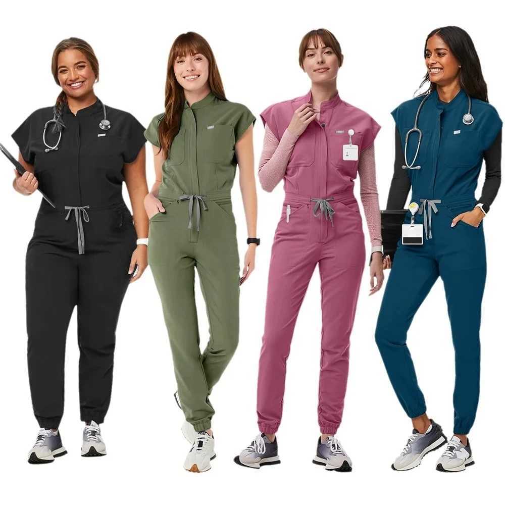Highquality Beautician Gowns Medical Workwear Surgical Nursing Uniforms Pet Clinic Clothes Scrubs Uniforms Jumpsuits X2510161