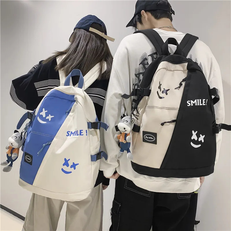 Fashion Big Backpack Winter Lovers Travel Bagpack Women Laptop Mochila For Teenager Bookbag College School Bag Men Rucksack 251104