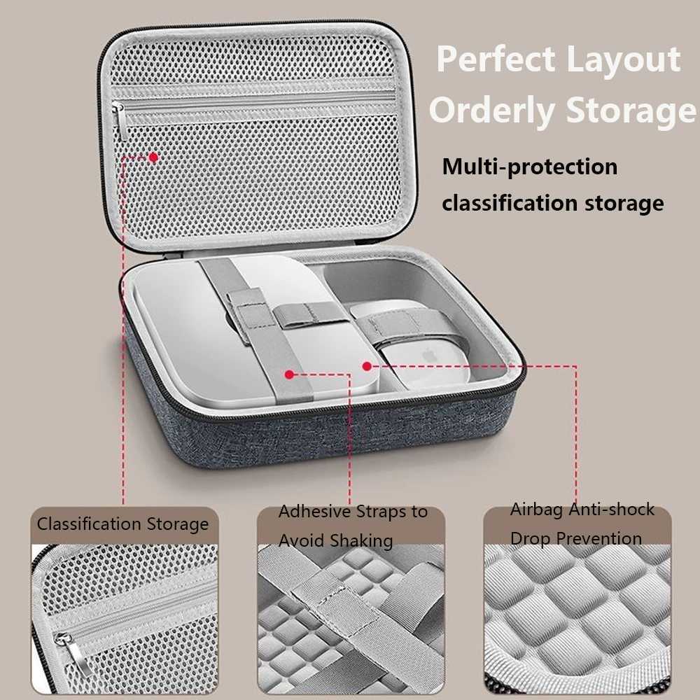 Protective Hard Case for Apple Mac M1M1 ProM2M2Pro M4M4ProM4 Maxmini PC6imini S710 Professional Mac Mini PC Carrying BagW251015