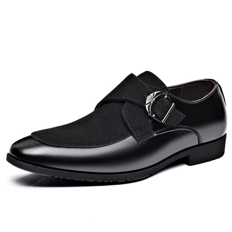 Classic Men Pu Leather Shoes Men Business Dress Shoes Wedding Party Man SlipOn Casual Shoes Loafers Plus3848 251013