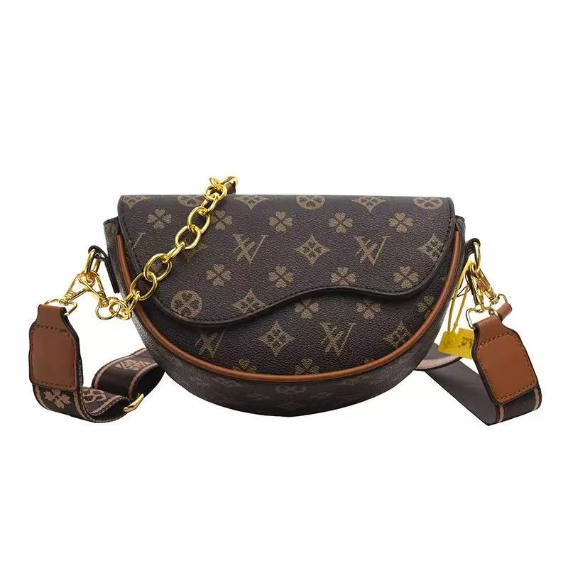 2025 Spring Summer New Arrivals Women's Printed Satchel Bag with Textured Finish Fashionable Crossbody Bag Versatile and Sophisticated Shoulder B