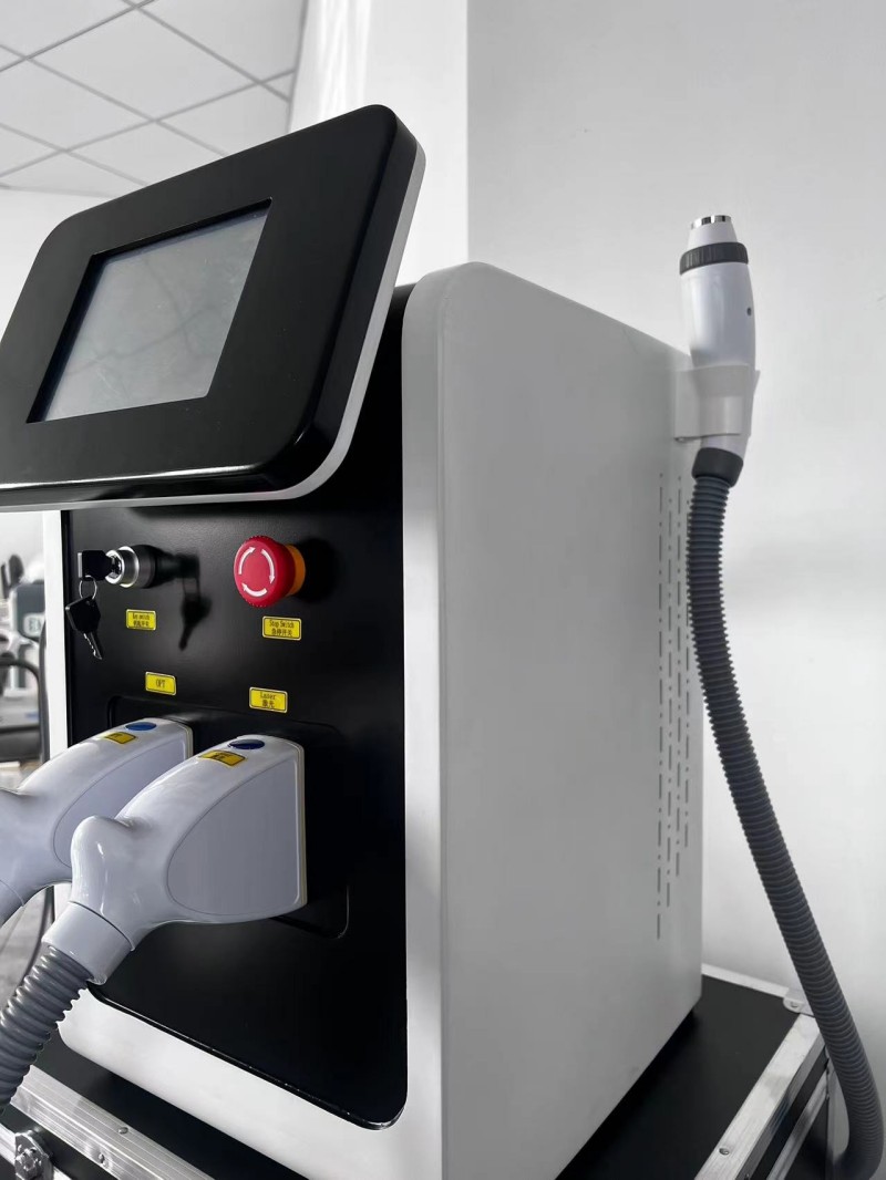 OPT IPL Multifunctional Epilation Tattoo Pigment Removal Machine For Facial Vessels Wrinkles Freckles and Remove Hair IPL Laser