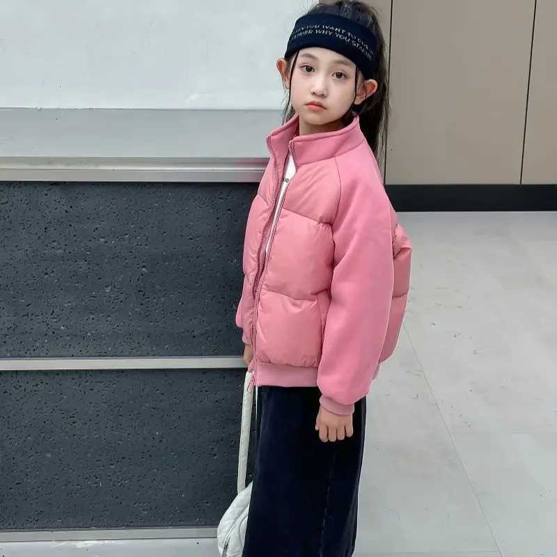 2025 Winter New Kids Down Jacket Light Warm Fashion School Duck Feather Puffer Coat for Boys Girls Toddler To TeenT251016