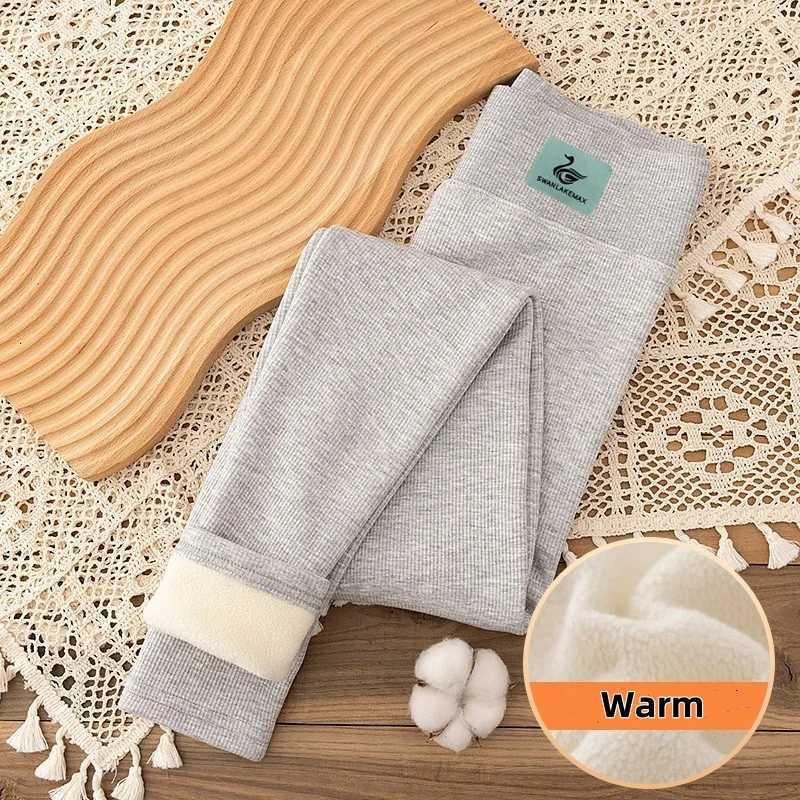 2025 New Cashmere Joggers Leggings Fashion Women Slim Fleece Autumn Winter Lamb Legging Office Lady Commute Warm Tights OutwearT251016