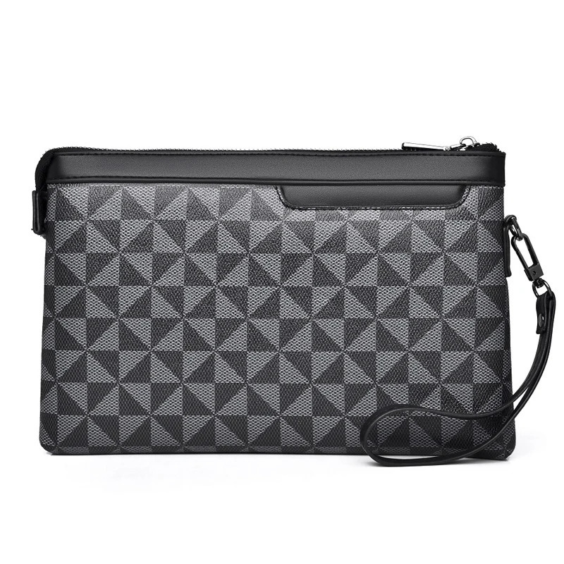 Men Wallet Clutch Bag Leather Coin Purse Large Capacity Envelope Long Business Handbag For Phone Card Holder Key 251014