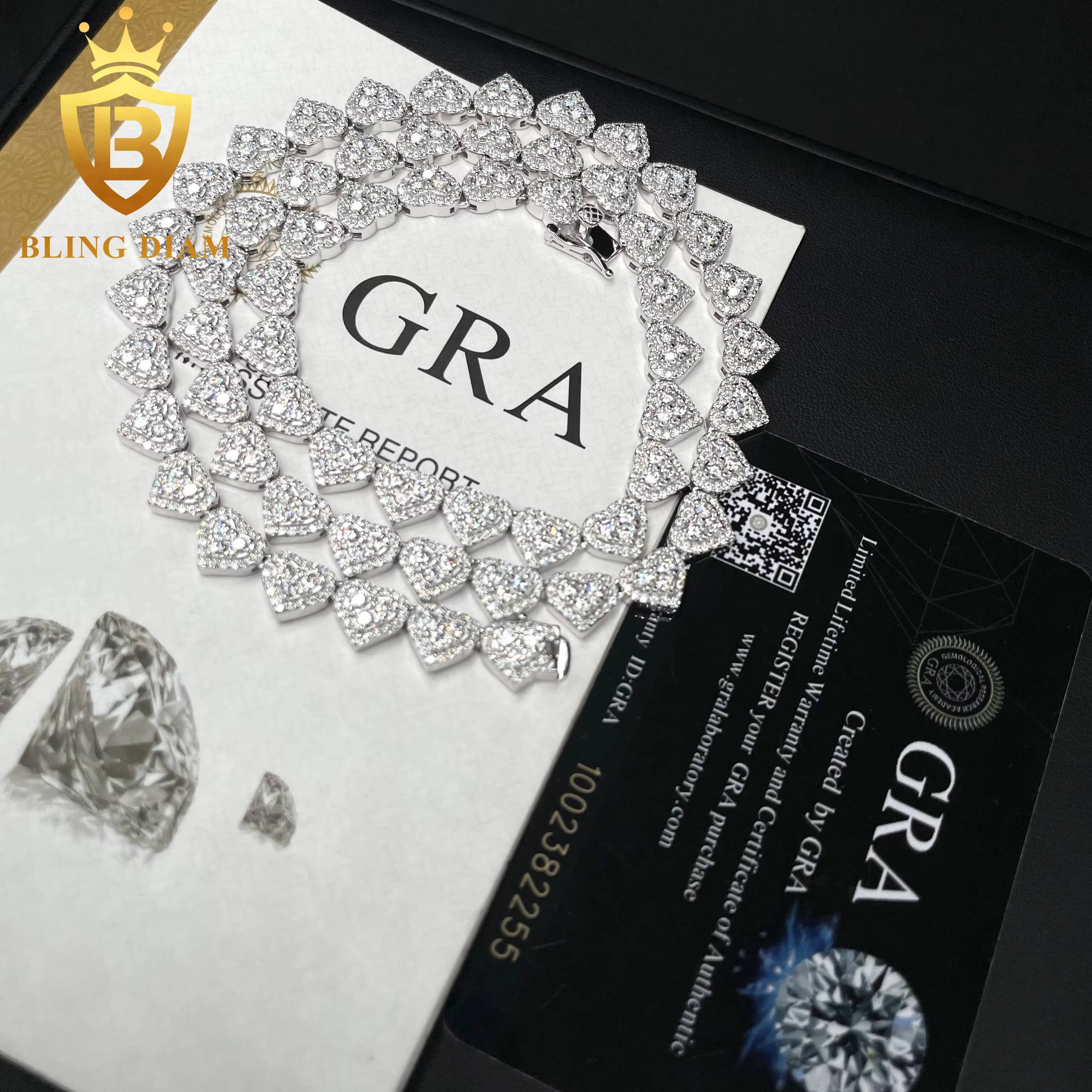 Fashion Wholesale High Quality 8mm Sugar Chain Necklace New HipHop Love Rock Style for Men Women