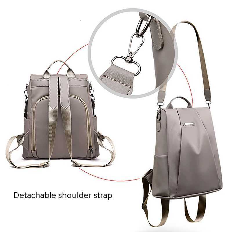 New Anti Theft Backpack Women Backpacks Multifunctional Travel Backpack Fashion Detachable Shoulder Strap Shoulder BagT251016