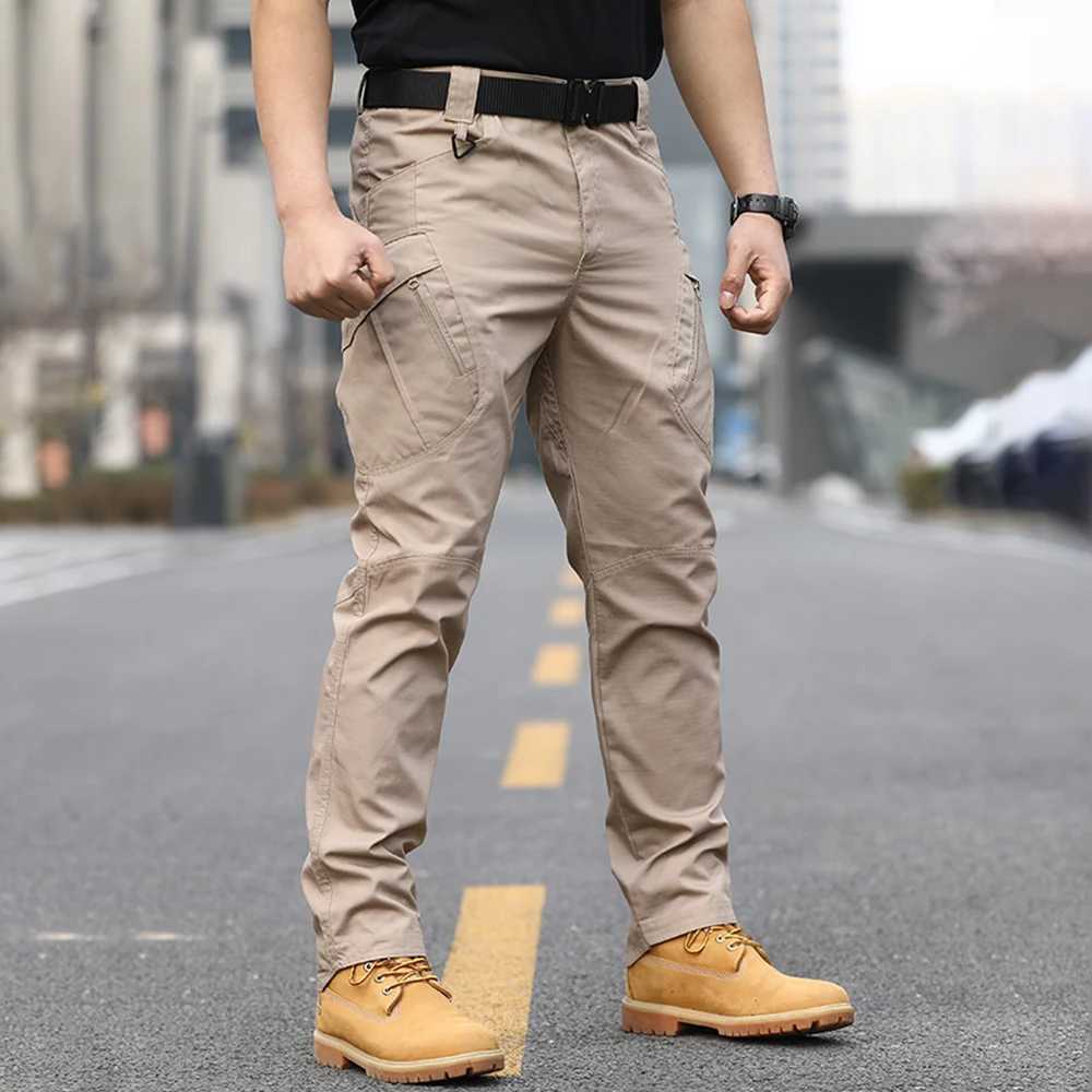 IX9 tactical overalls pants four seasons wear mens assault pants outdoor camouflage training pants wearresistant multipocket J251203