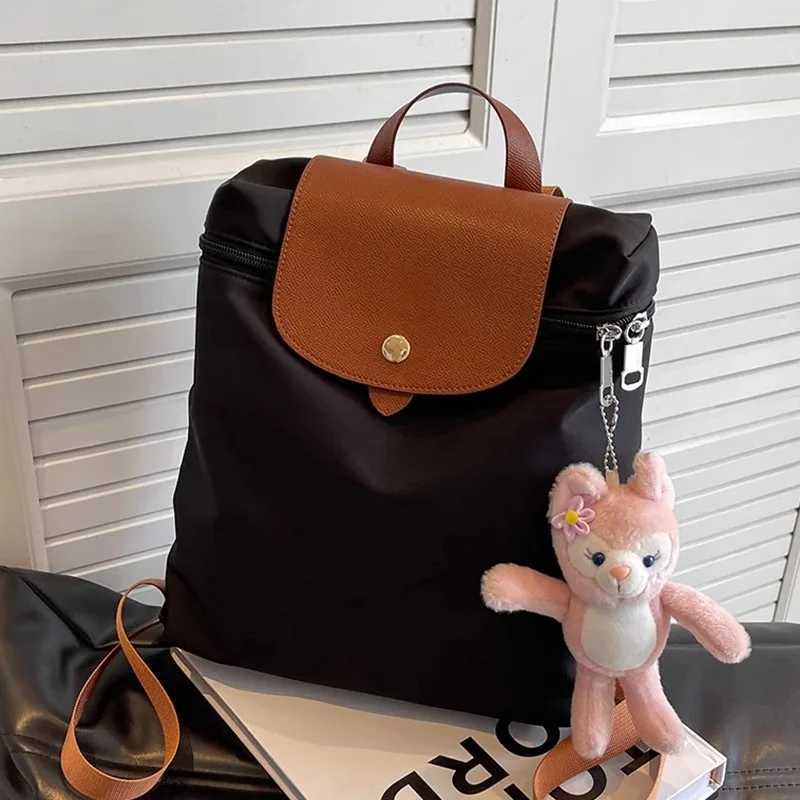 Large Capaci Commuter Ox Cloth Travel Bapa Womens 2025 New Versatile Nylon Bag for Students Class And WorkT251016